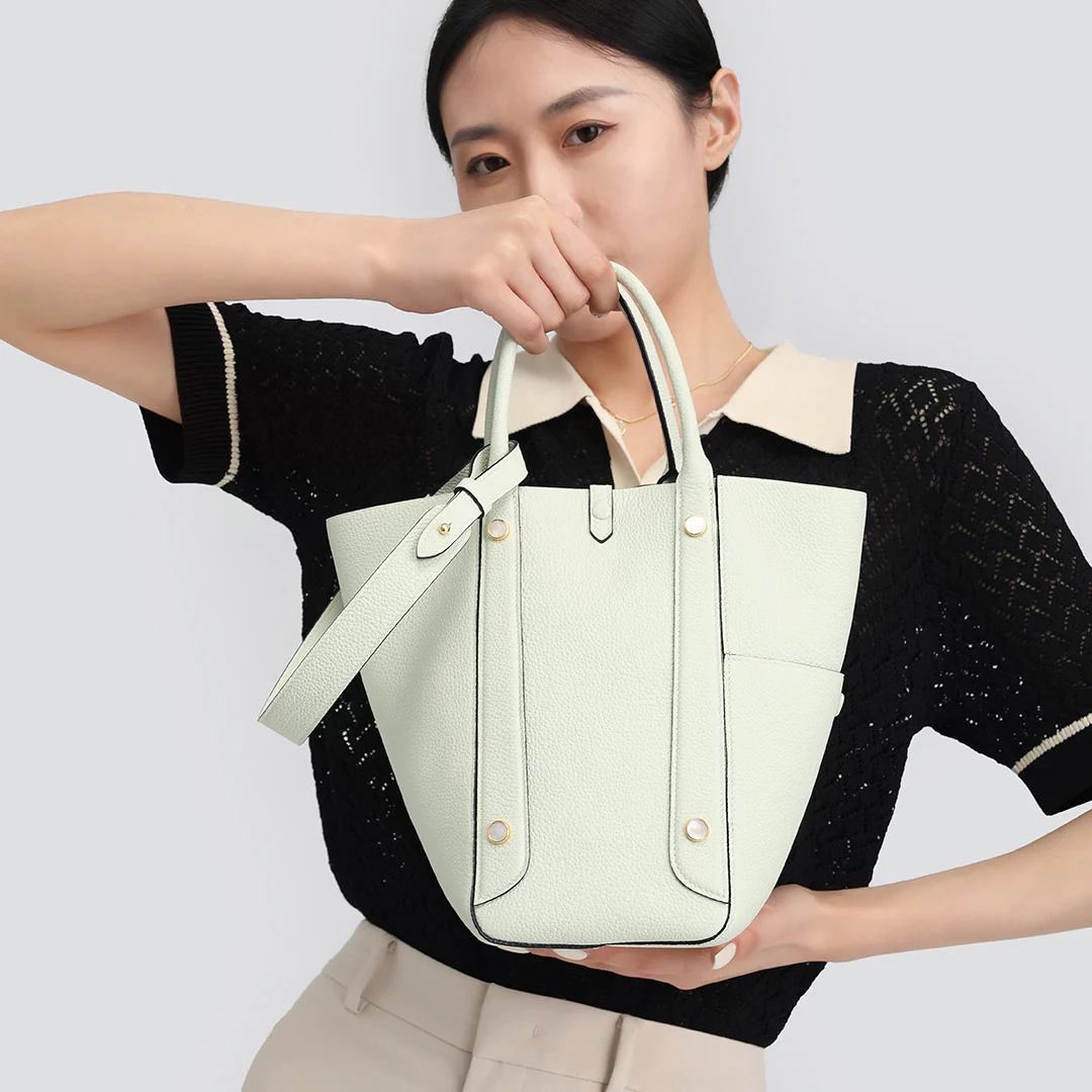 Handmade TOGO Leather Picotin Tote Bag (Special Colors)