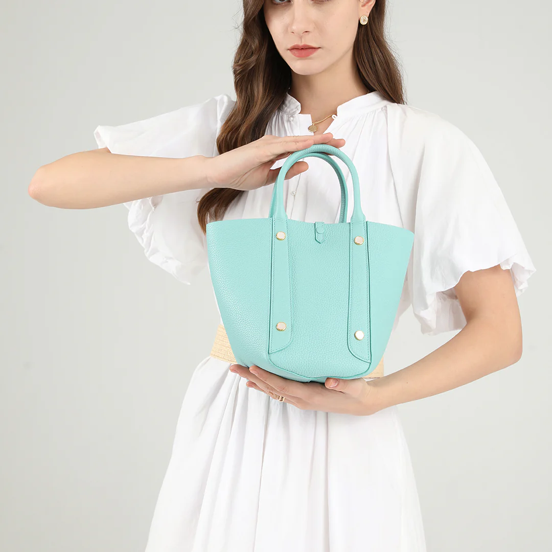 Handmade TOGO Leather Picotin Tote Bag - Size Middle (Old Version)